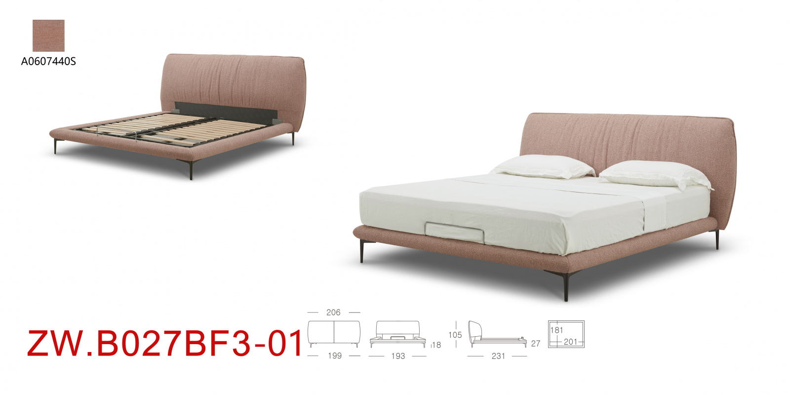Кровать 90.ZW.B027BF3