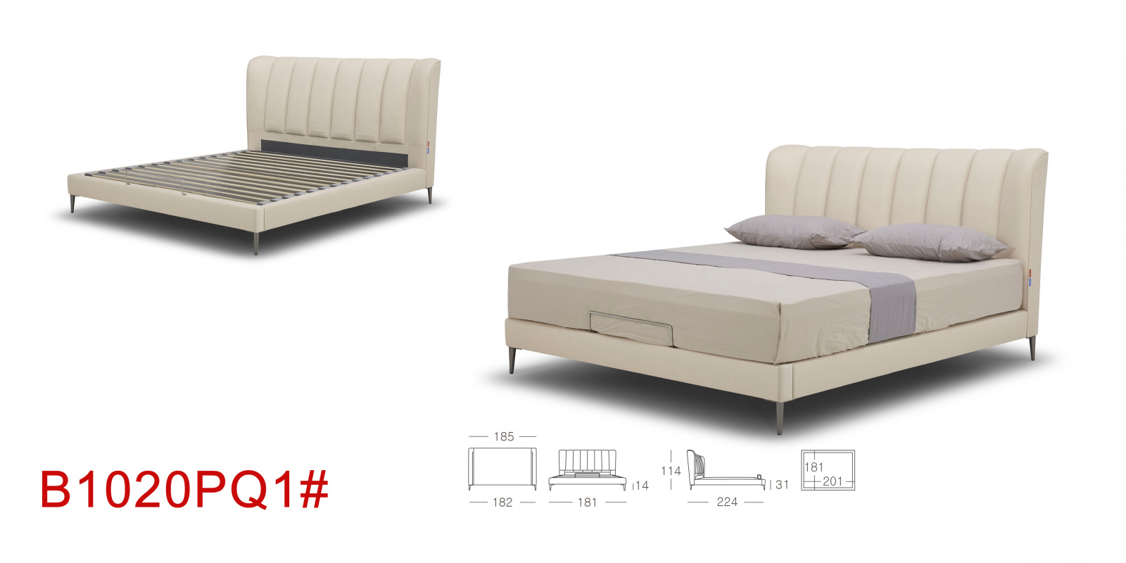 Кровать 90.B1020PQ1